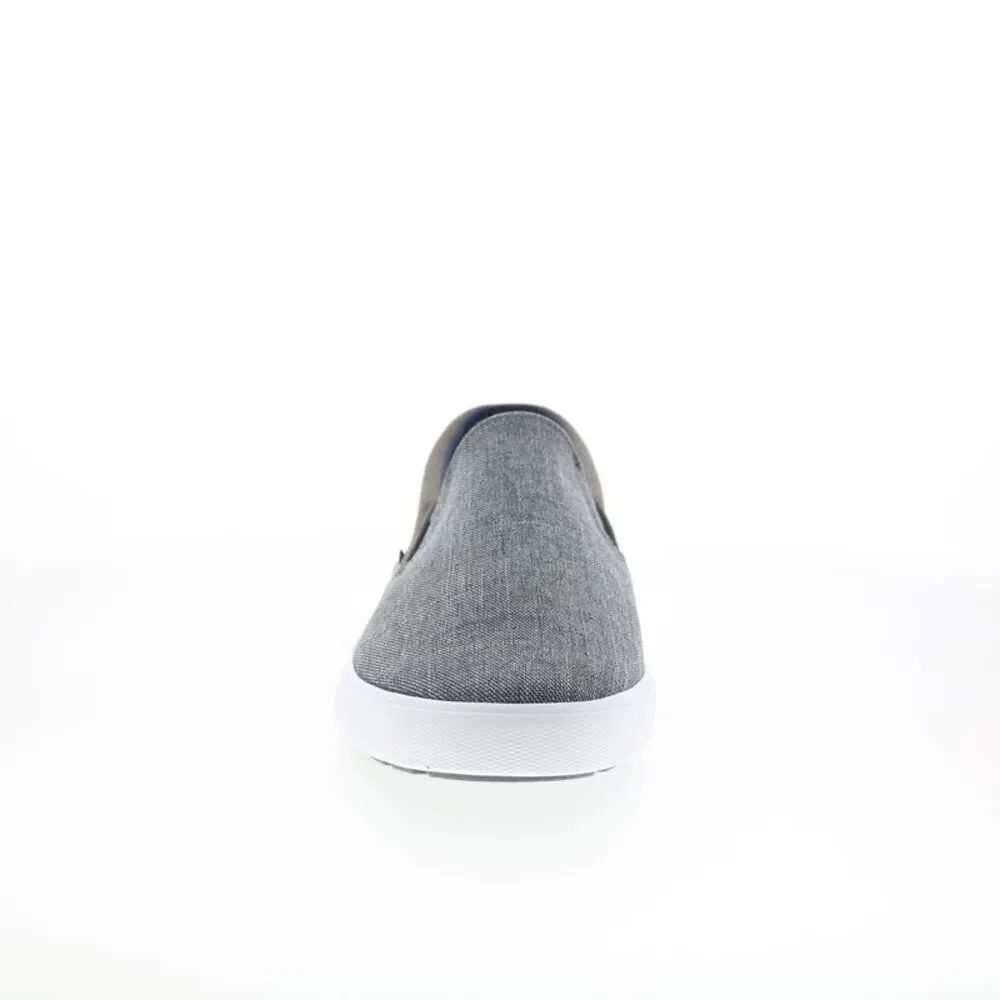 Ben Sherman Gray Slip-On Sneakers with White Sole